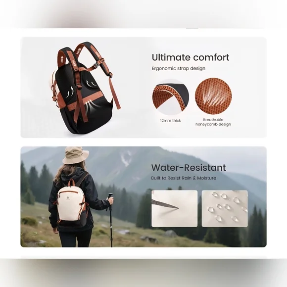 Casual Daypack Backpack, 17.3", #1166 NWOT - Picture 8 of 14